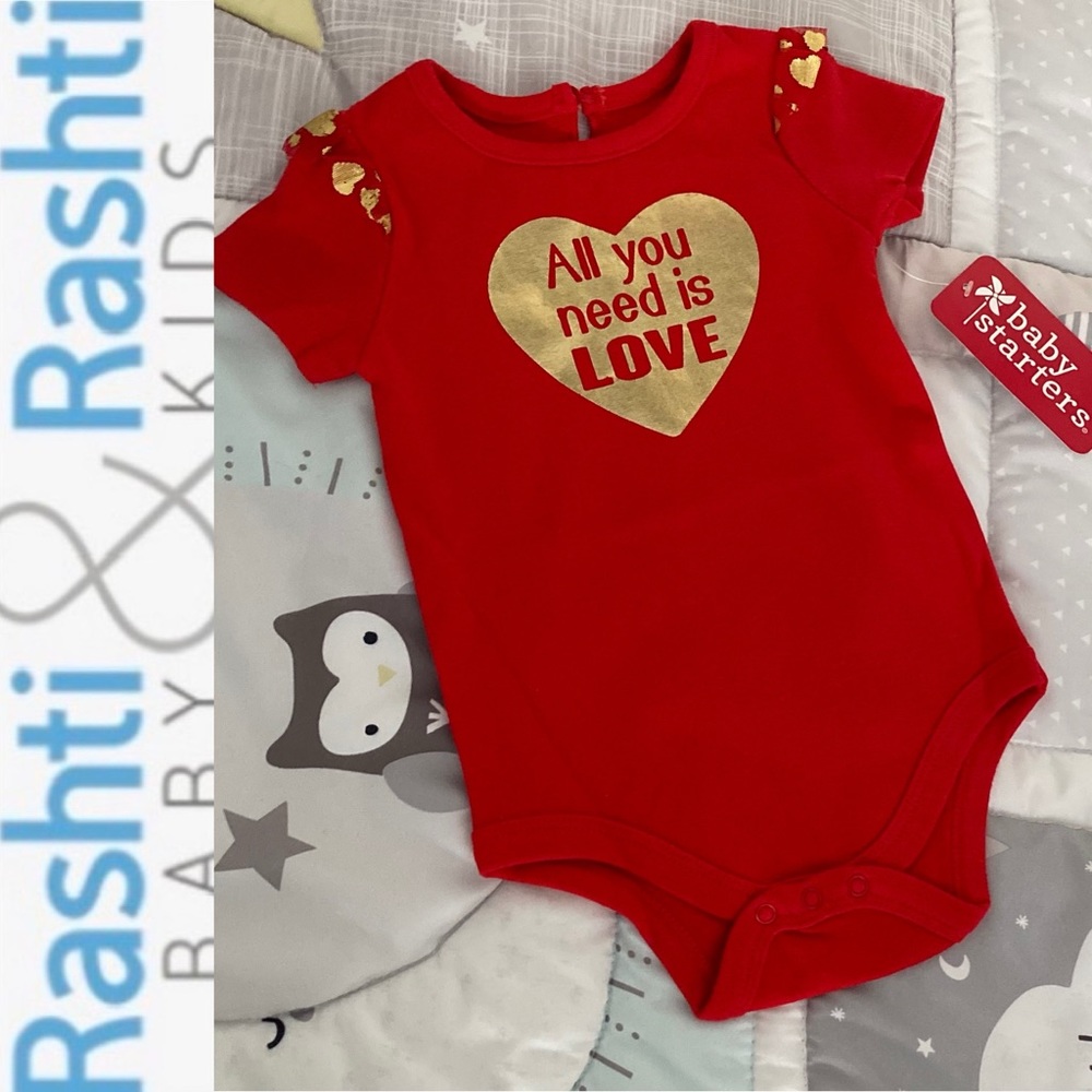 ❤️All You Need Is Love Onesie Rashti Baby & Rashti Kids